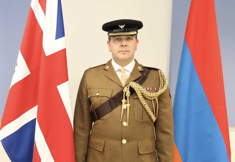 Le Royaume-Uni nomme son premier attaché militaire en Arménie