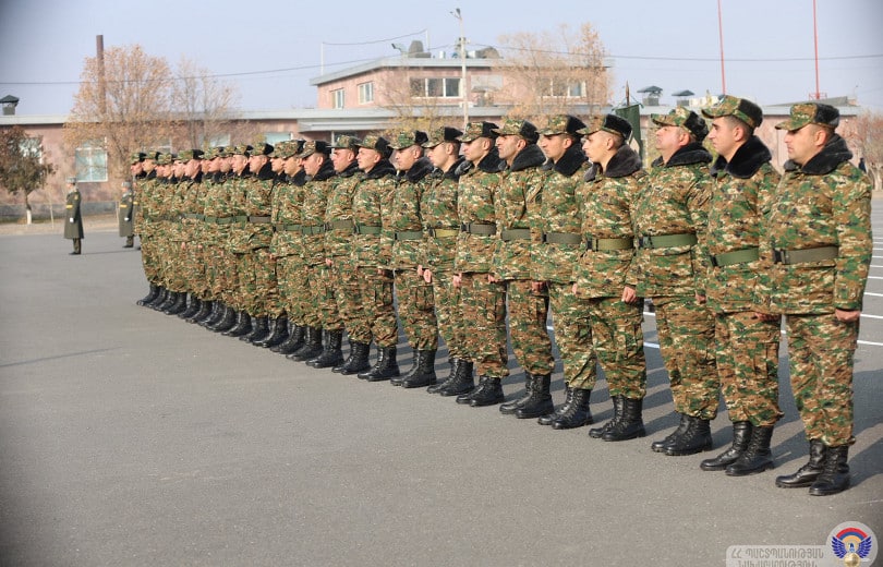 La cérémonie solennelle d&rsquo;assermentation des sergents des Forces armées d’Arménie a eu lieu le