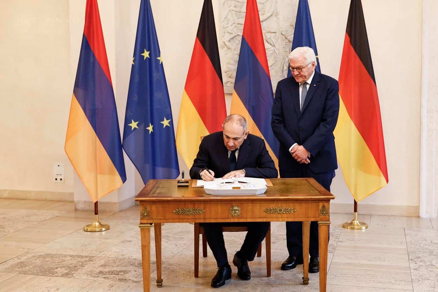L&rsquo;Allemagne, un allié clé pour l&rsquo;Arménie : Rencontre Pachinian-Steinmeier à Berlin