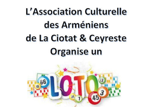 Loto solidaire le 21 décembre à La Ciotat