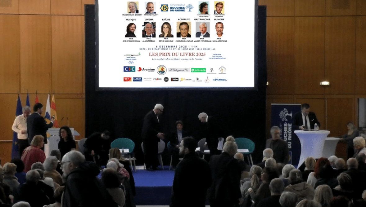 Les prix du Livre 2025 décernés à Marseille le 6 décembre