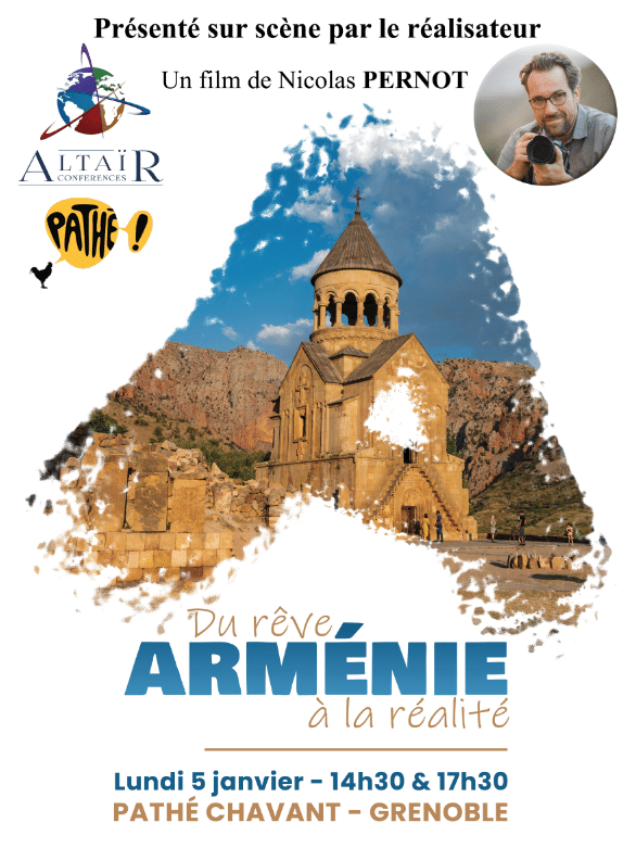 Projection dans le cadre du Cycle du film documentaire le 5 janvier à Grenoble