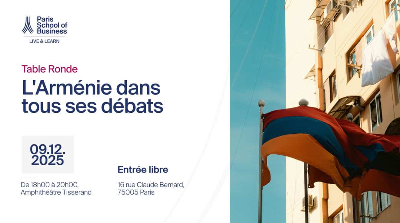 Table ronde « L&rsquo;Arménie dans tous ses débats » à Paris le 9 décembre