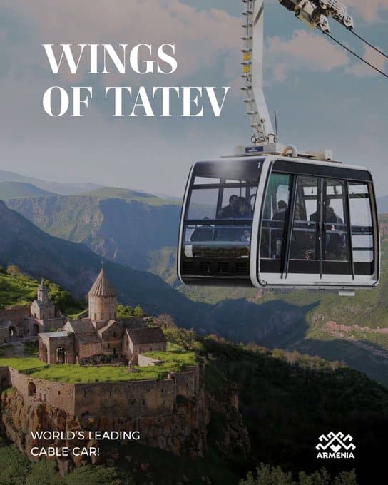 Wings of Tatev a été sacré « Meilleur téléphérique au monde »