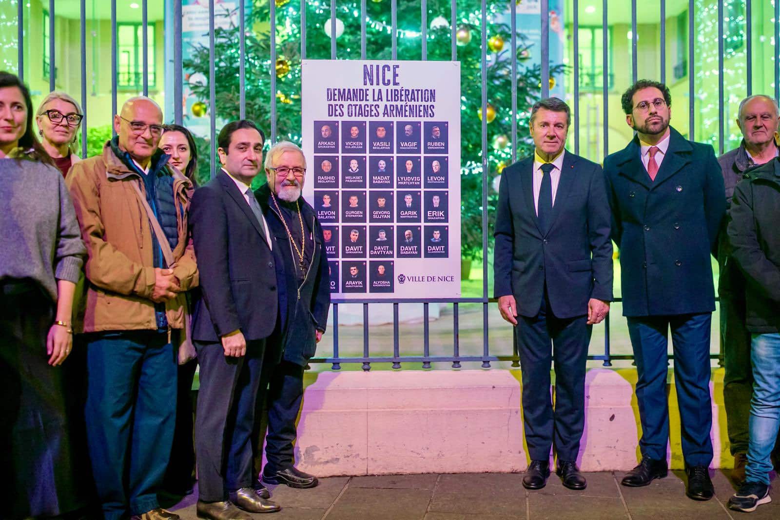 Prisonniers arméniens en Azerbaïdjan : avec Paris, Nice hausse le ton et appelle à une mobilisation nationale