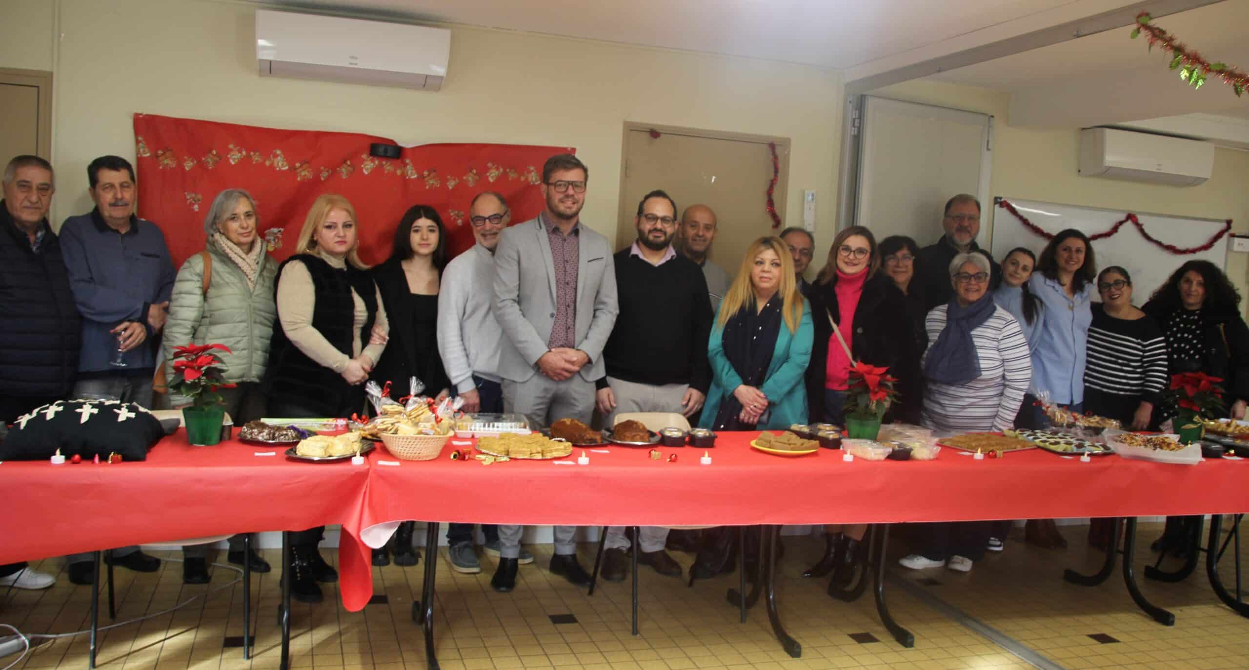 Inauguration du Marché de Noël Gourmand de l’Eglise évangélique arménienne de Valence qui se déroule ce samedi et demain dimanche de 10h00 à 19h00
