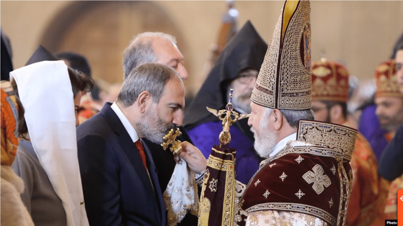 Le Service de sécurité nationale refuse de dire s’il dispose de preuves concernant les affirmations du Premier ministre visant le Catholicos