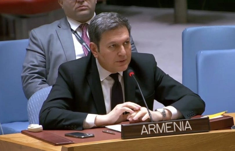 L’ambassadeur d’Arménie aux Nations Unies, Paruyr Hovhannisyan a présenté au Conseil de sécurité de l’ONU la position de l&rsquo;Arménie sur la paix régionale