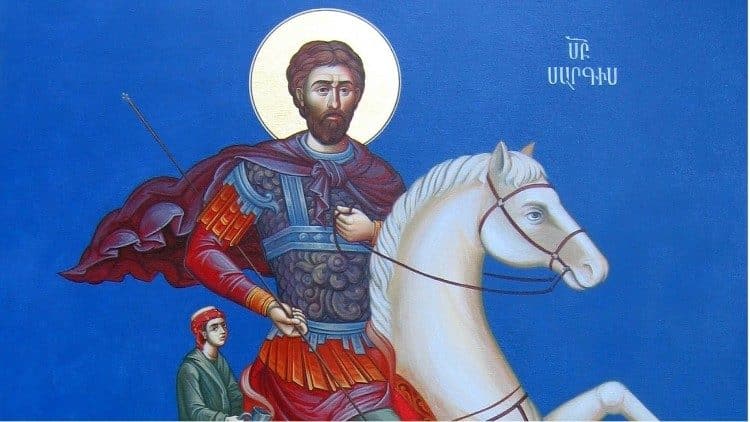 Aujourd&rsquo;hui l’Arménie fête de Sourp Sargis (Saint Sargis), le saint patron des amoureux