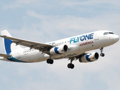 Nouvelles liaisons aériennes régulières par la compagnie FlyOne Armenia entre l&rsquo;Arménie et la Russie avec de vols reliant Yerevan à Kazan