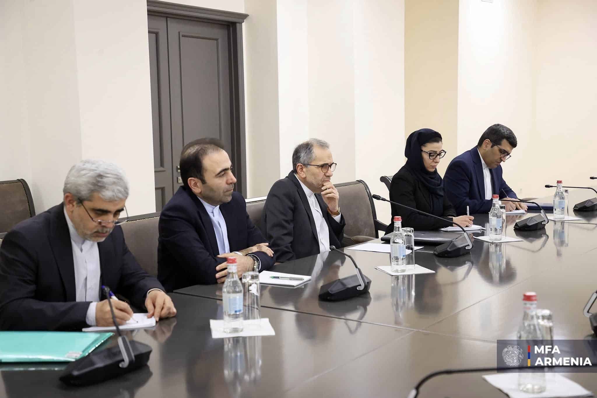 Un diplomate iranien de haut rang en visite à Erevan