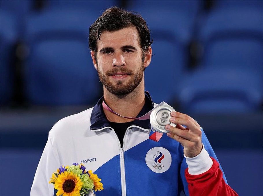 Le champion de tennis arméno-russe Karen Khachanov souhaite participer aux Jeux olympiques de 2028