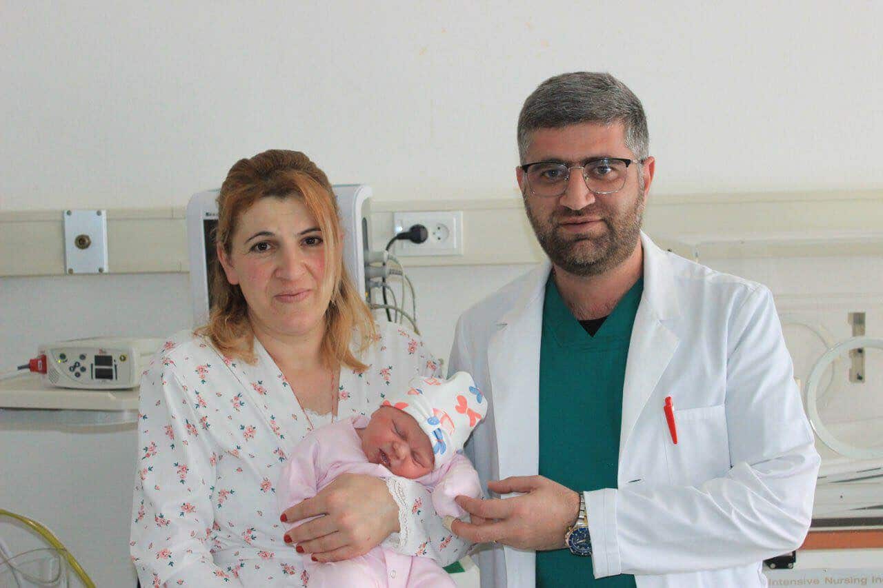 Le septième enfant d&rsquo;une jeune famille est né à Spitak dans la région de Lori au nord de l’Arménie