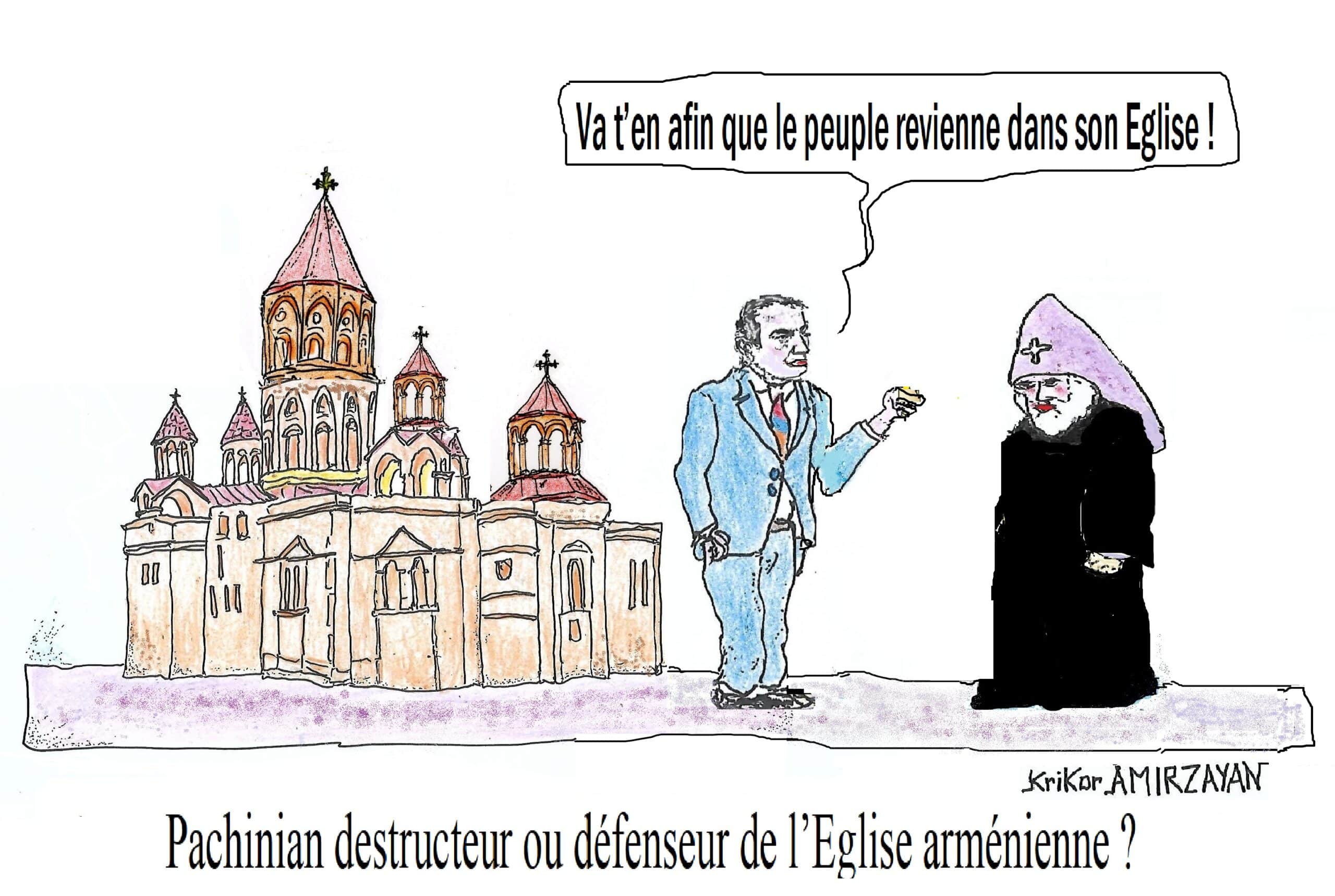 Nikol Pachinian : Notre démarche amène davantage de fidèles à la liturgie, même l&rsquo;opposition s&rsquo;approche de l&rsquo;autel