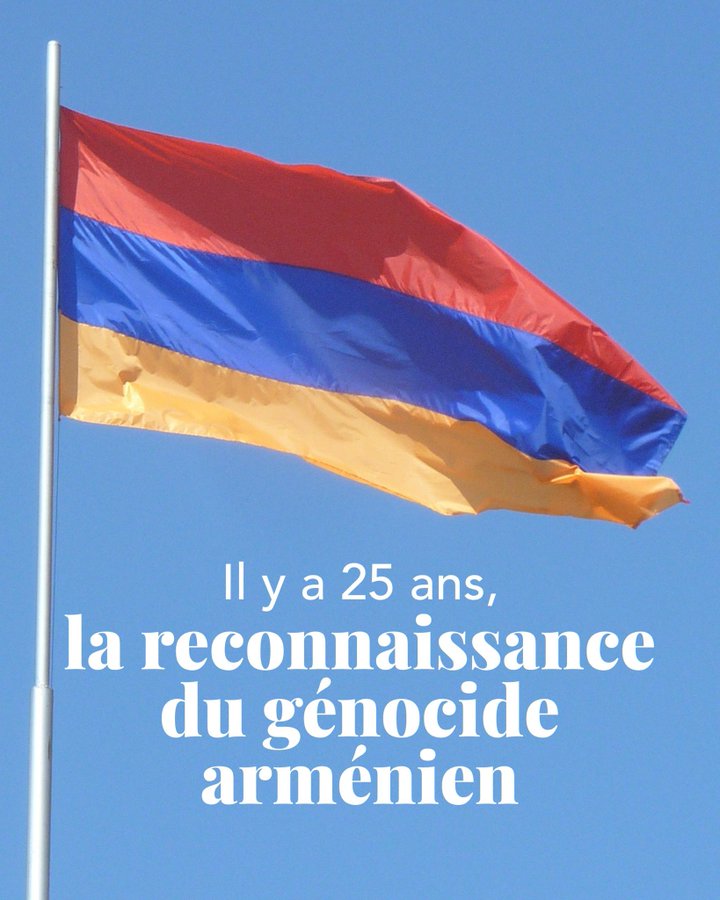 Renaud Muselier : Le 29 janvier 2001, la France reconnaissait le génocide arménie
