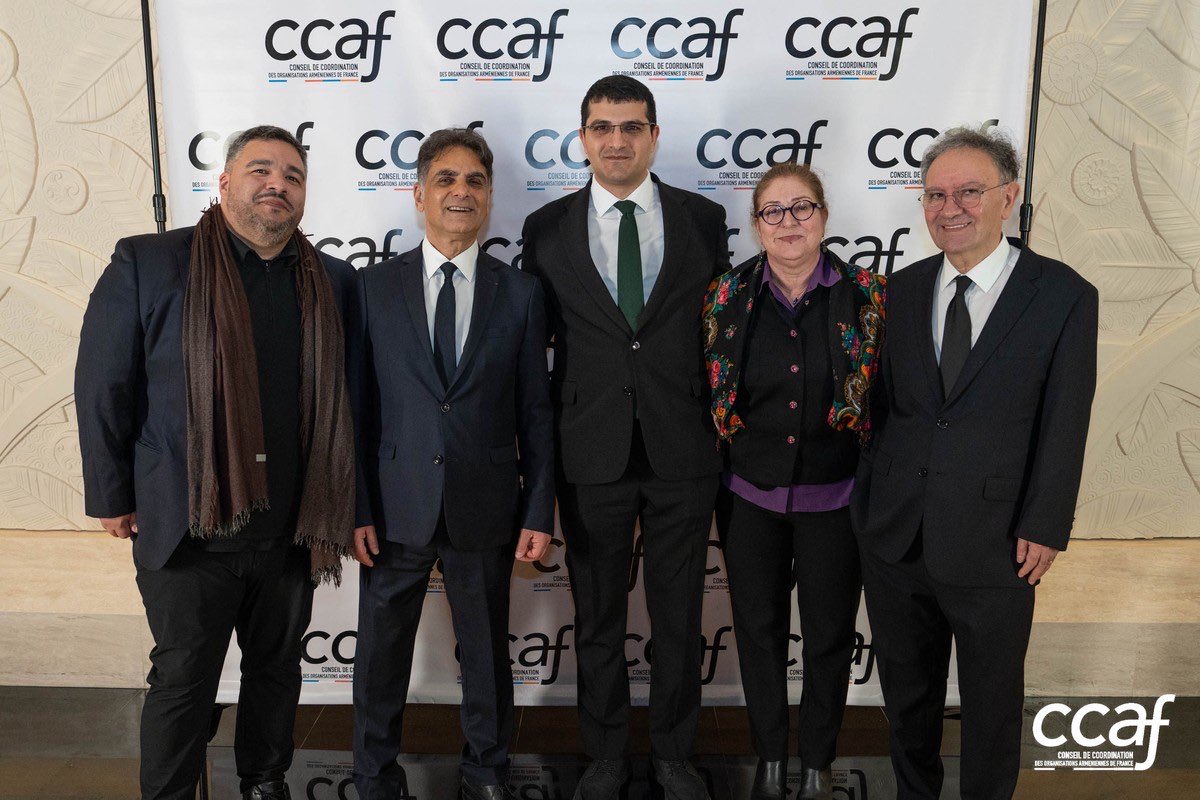 CDK-F : Nous étions hier au dîner annuel du ccaf aux côtés de nos amis arméniens,