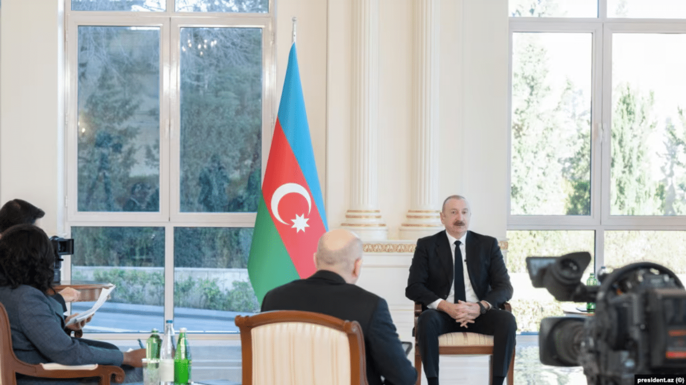 Aliev confiant quant au « corridor de Zangezur » traversant l&rsquo;Arménie