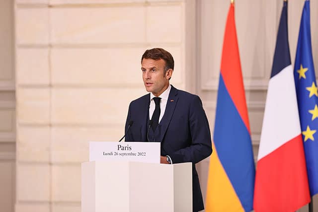 Le président français Emmanuel Macron sera en visite de deux jours en Arménie le 4 mai