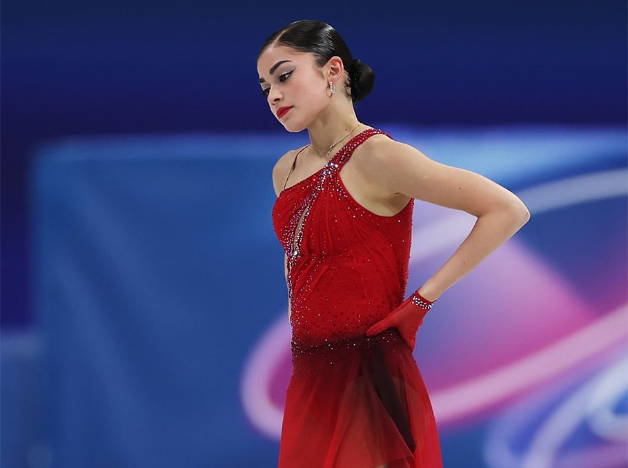 La patineuse arméno-russe Adelia Petrosian : Le retour en Russie après une telle performance aux J.O. d’hiver de Milan sera difficile