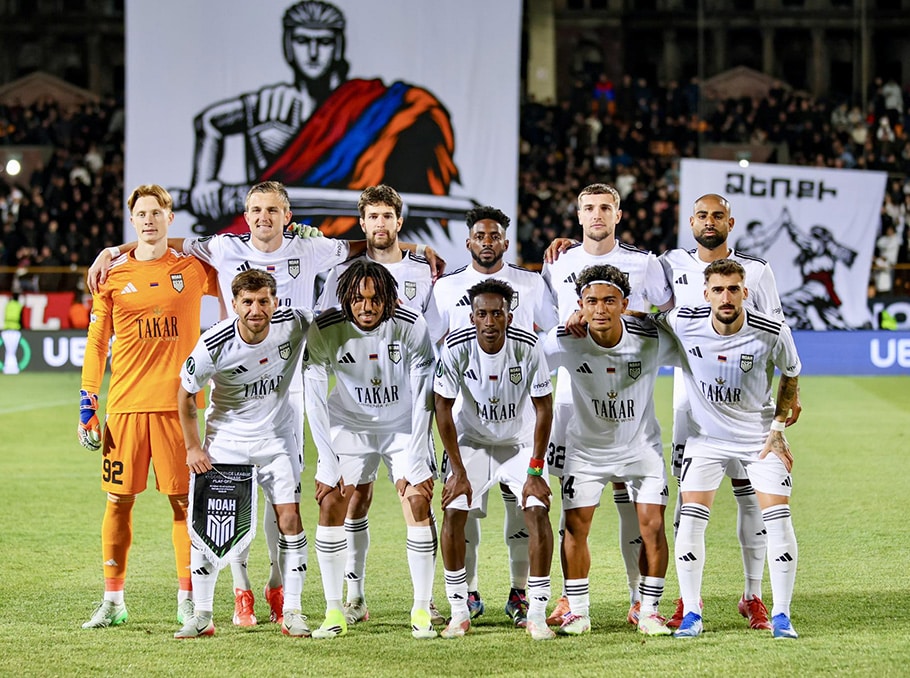 UEFA Conference Ligue : Une soirée historique en Arménie : Noah s&rsquo;impose 1-0 à Yerevan face à l&rsquo;AZ Alkmaar en play-off aller