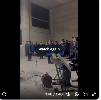 Kégham Balian : La chorale palestinienne Amwaj interprète en Cisjordanie sa propre version de « Here’s to You Ararat »