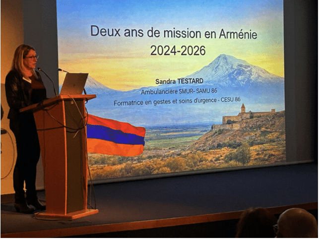 Une soirée pour célébrer l&rsquo;engagement du CHU de Poitiers en Arménie