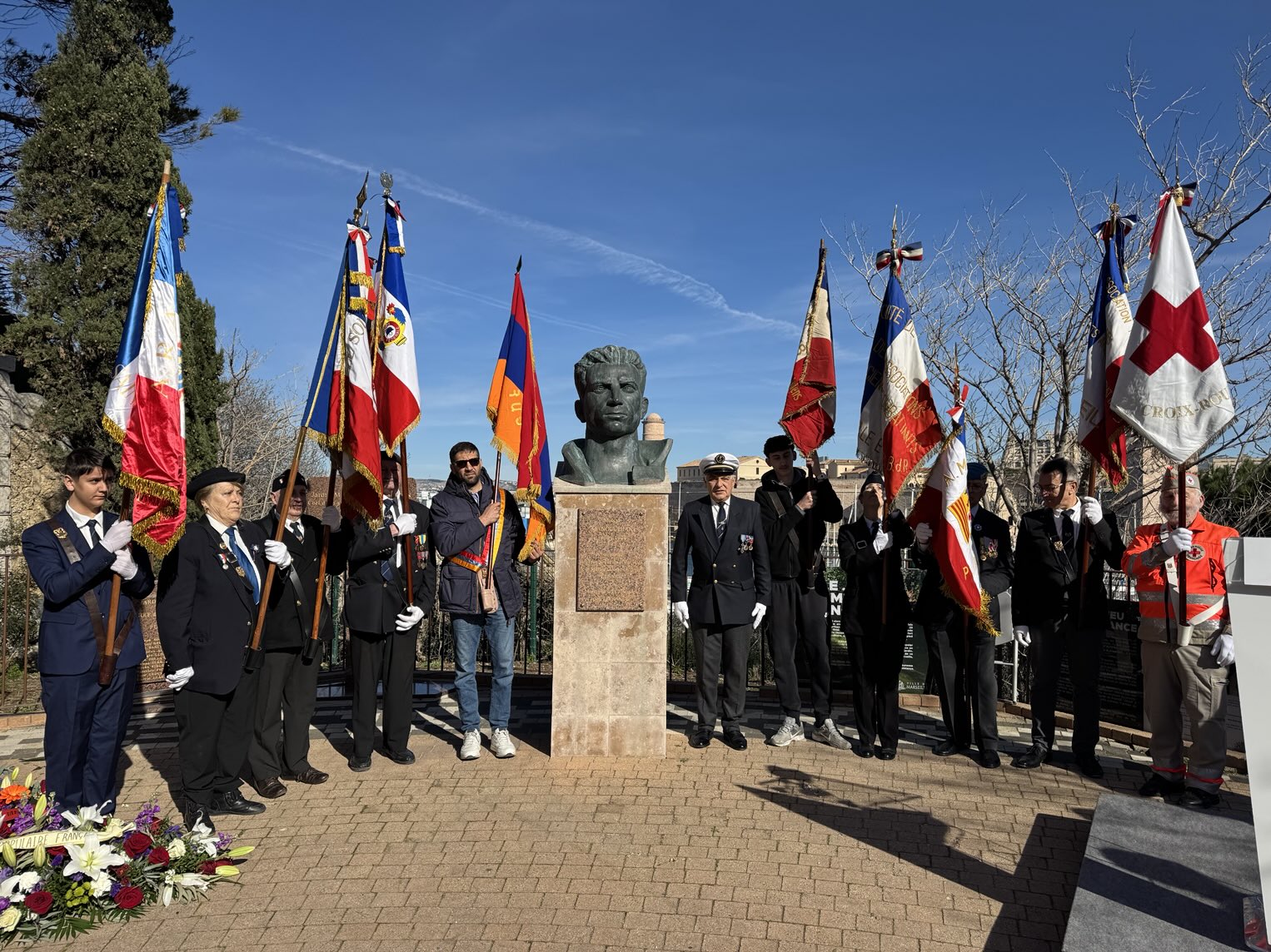 M-A Carlotti : Hommage ce matin à Marseille à Missak Manouchian et à son groupe
