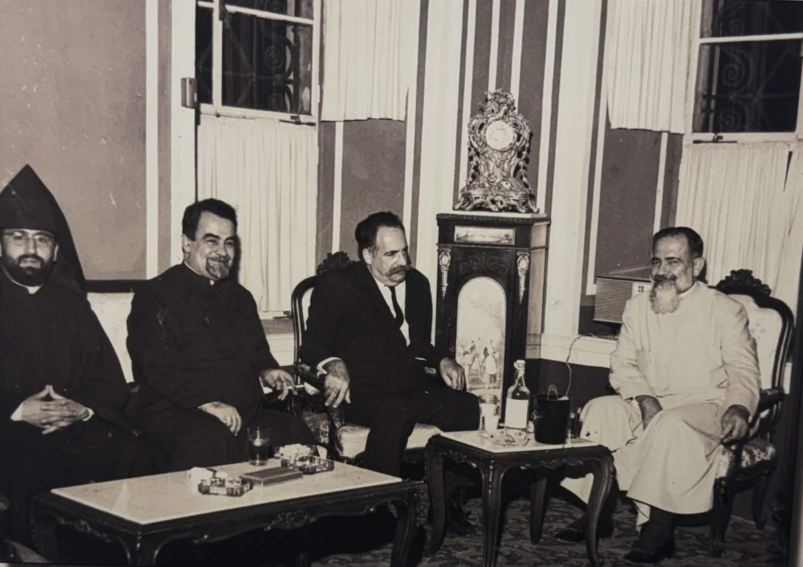 Kégham Balian : la rencontre entre William Saroyanet l&rsquo;archevêque Yeghishé Derderian, patriarche arménien de Jérusalem