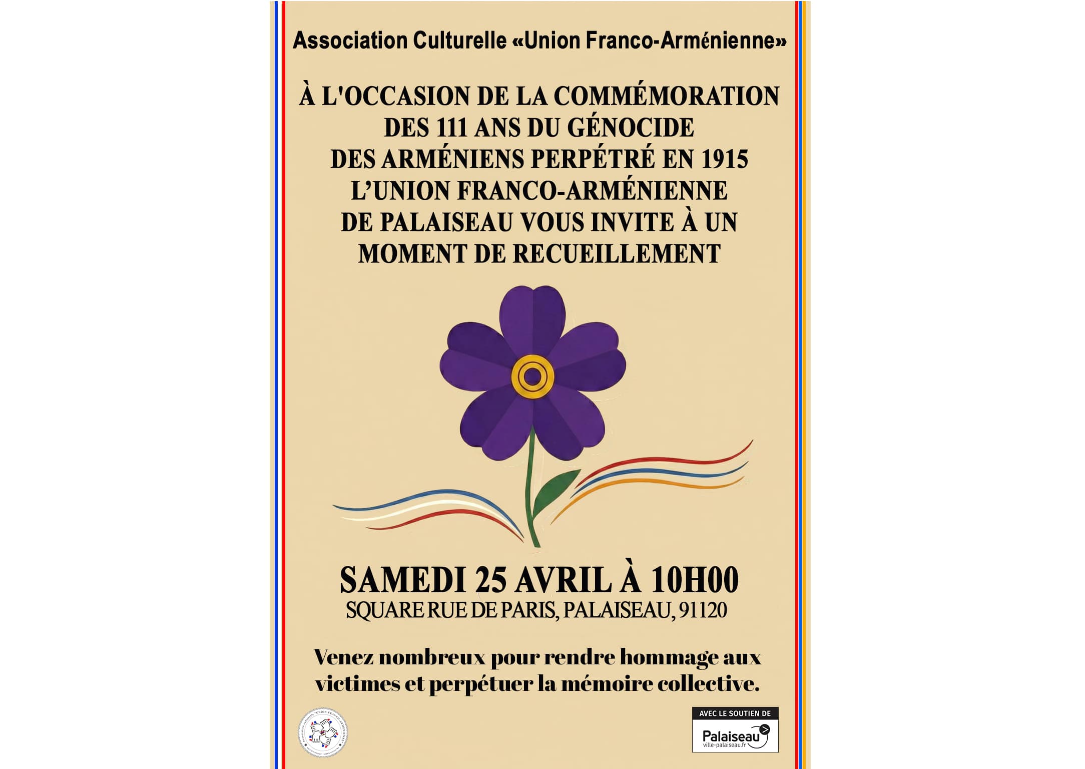 24 avril 2026 à Palaiseau (91)