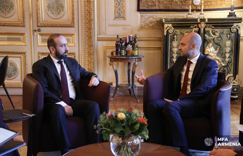 Ararat Mirzoyan et Jean-Noël Barrot ont discuté de la situation au Moyen-Orient lors d&rsquo;un entretien téléphonique