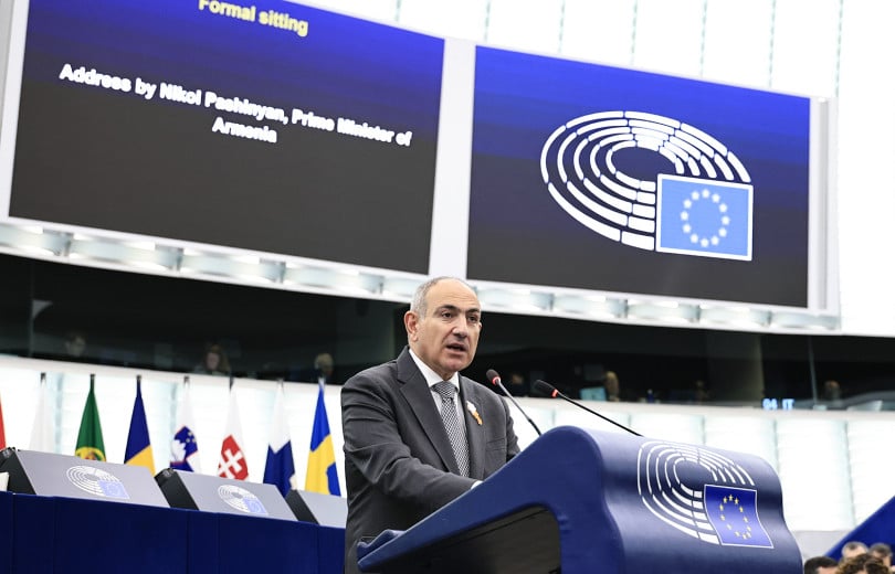 Discours du Premier ministre d’Arménie au Parlement européen : depuis huit mois, la paix règne pleinement à la frontière arméno-azerbaïdjanaise