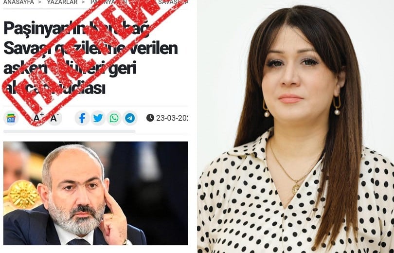 Fake News : Le gouvernement envisagerait de retirer les décorations aux participants de la guerre du Karabakh