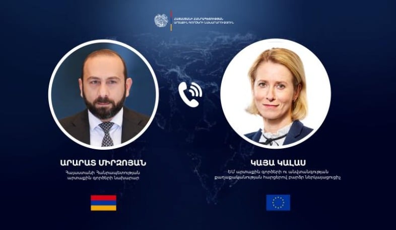Ararat Mirzoyan et Kaja Kallas ont souligné leur engagement actif dans la promotion de l&rsquo;agenda entre l’Arménie et l’Union européenne