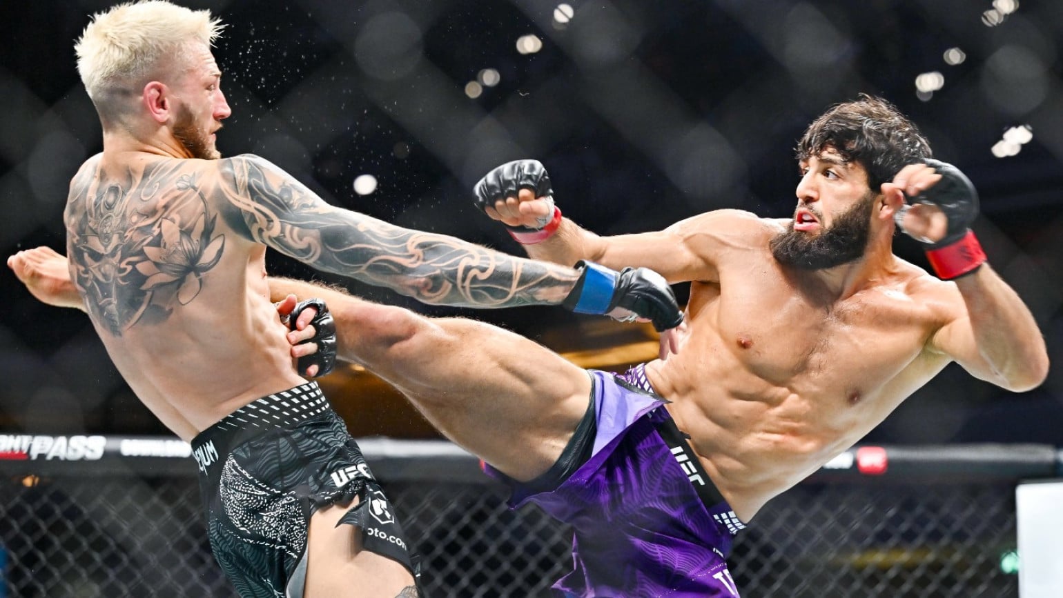 Le combat revanche de grappling entre l’Arménien Arman Tsarukyan et l’Américain Giorgio Pulas est annulé