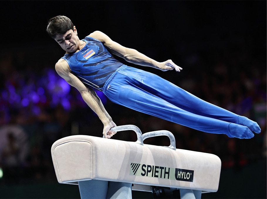 Hamlet Manukyan (Arménie), désigné meilleur gymnaste masculin d’Europe pour l&rsquo;année 2025