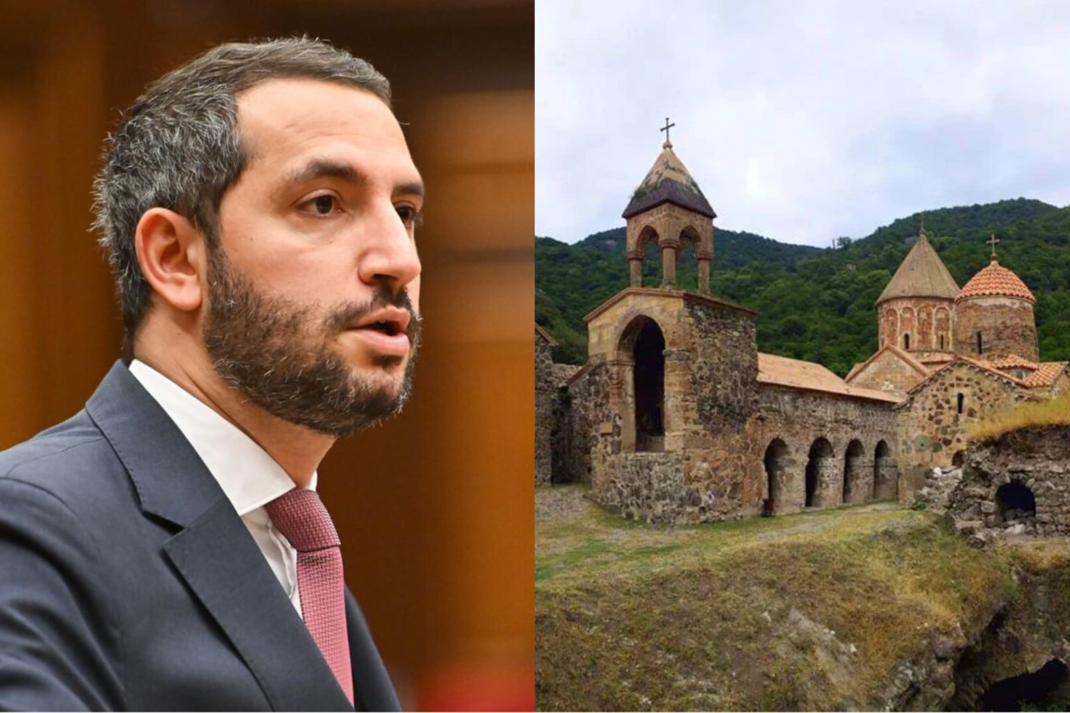 Ruben Rubinyan : Il est clair que Dadivank est arménien, mais pourquoi ne dites-vous pas : l&rsquo;Église arménienne de Saint-Pétersbourg est la nôtre, le conseil municipal de Glendale est le nôtre ?