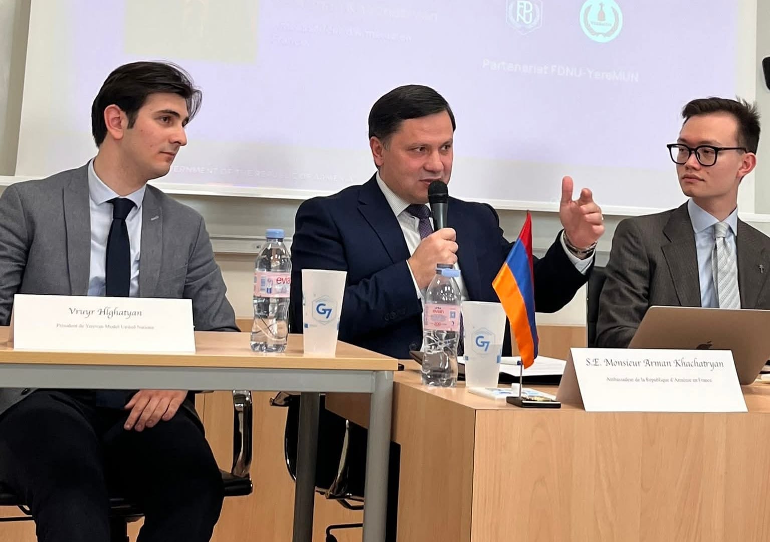 L’Ambassadeur d’Arménie en France a présenté les priorités de la politique étrangère de l&rsquo;Arménie à la Sorbonne