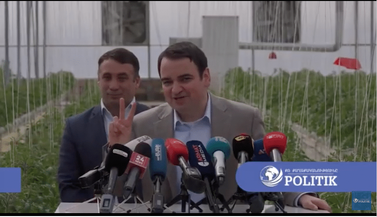 Karapetyan : Le pouvoir qui avait obtenu 53 % ne recueille même pas la moitié selon ses propres sondages :