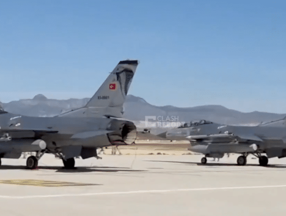 Guerre au Moyen-Orient: la Turquie déploie six avions de chasse F-16 à  Chypre-nord