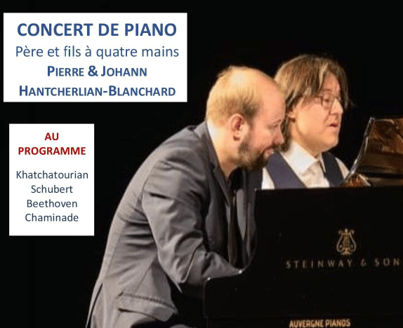 Récital de piano organisé par la MCA de Vienne le 4 avril