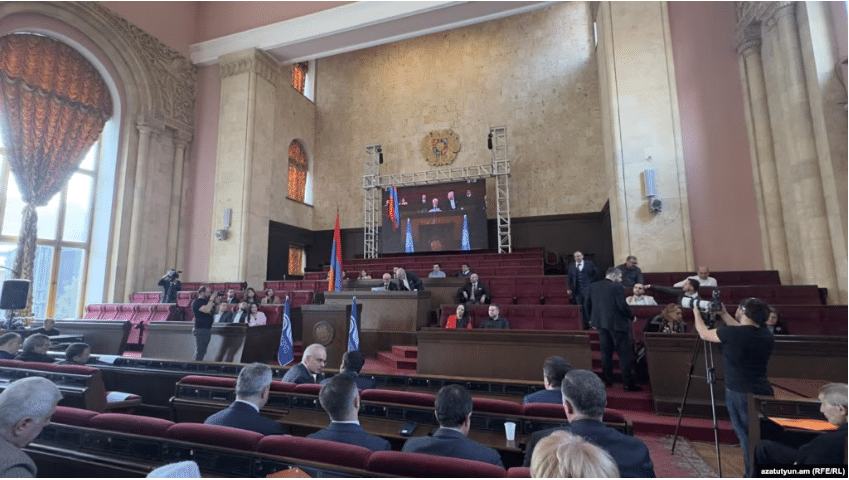 « La consolidation est réaliste » : le candidat au poste de Premier ministre du Congrès national arménien lors du congrès du parti