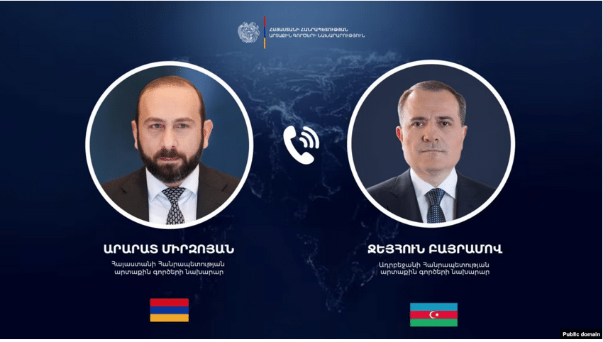 Les ministres des Affaires étrangères arménien et azerbaïdjanais ont abordé des « questions régionales » lors d’un récent entretien téléphonique