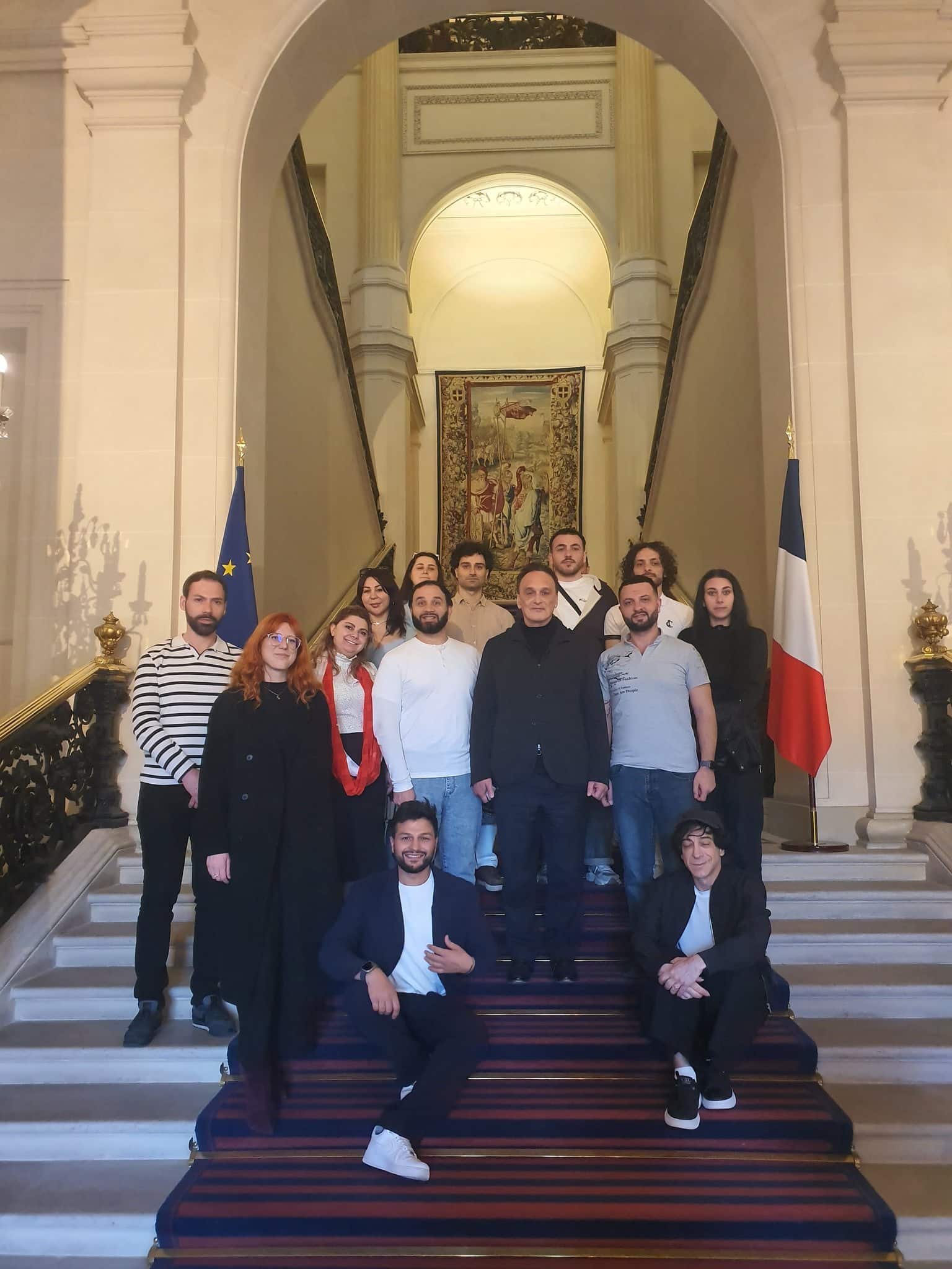 Jean-Marc Berthon : Heureux d&rsquo;accueillir au Quai d&rsquo;Orsay une délégation d&rsquo;ONGs arméniennes engagées dans la lutte contre les discriminations anti-Lgbt.