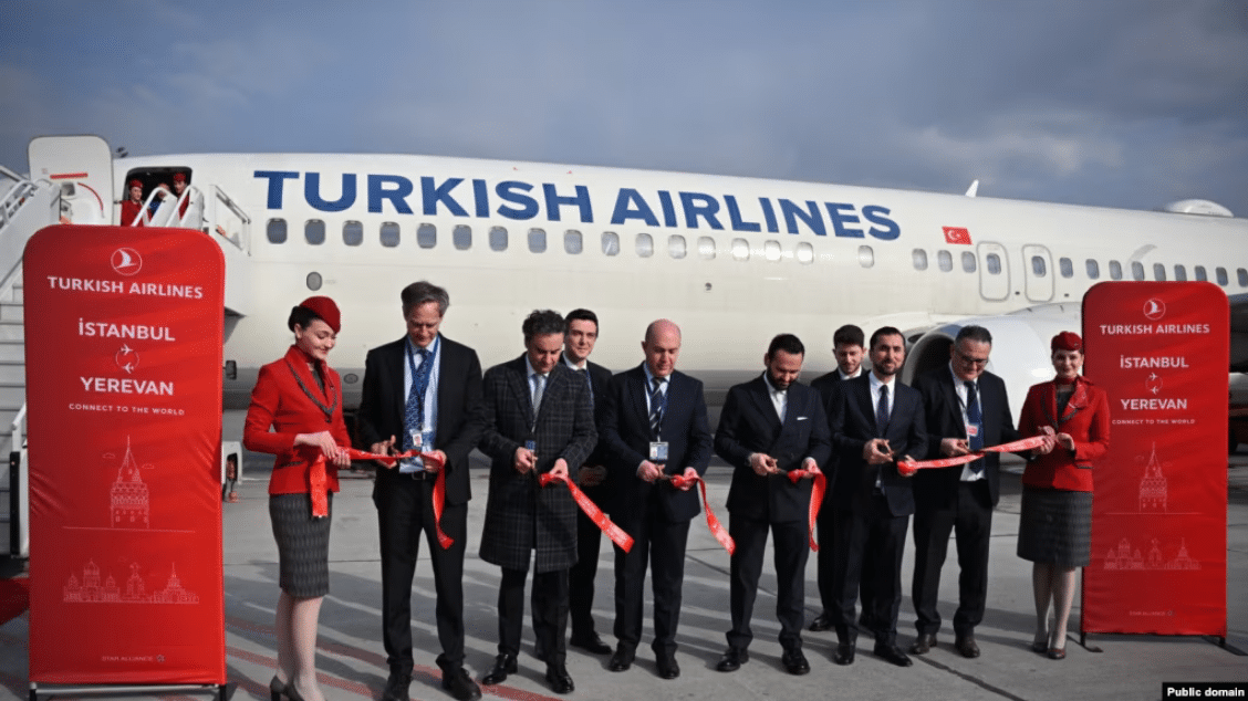 Turkish Airlines lance des vols vers l&rsquo;Arménie