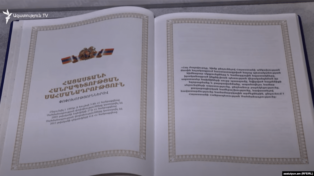 « Nous proposerons de retirer de la Constitution la mention du rôle exclusif de l’Église apostolique arménienne » déclare D. Ioannissian