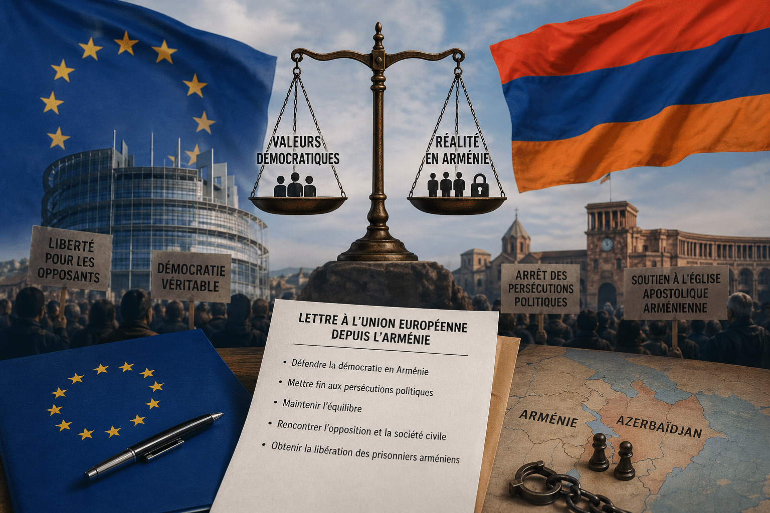 Décryptage- Lettre à l’Union européenne depuis l’Arménie : entre sentiment et realpolitik, par Hakob Badalyan