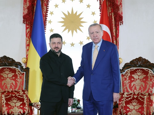 Erdogan et Zelensky discutent de la sécurité énergétique et des efforts de  paix à Istanbul