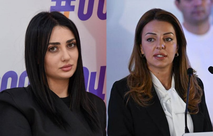 Les opposantes Gohar Ghumashyan et Verjiné Stepanyan, placées sous contrôle administratif