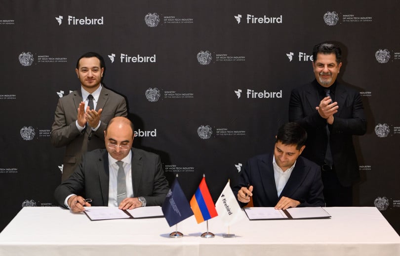 Un accord a été signé entre le ministère de l&rsquo;Industrie de haute technologie d&rsquo;Arménie et Firebird AI