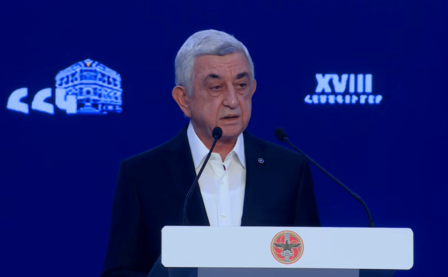 Serge Sargsyan : Nous n&rsquo;accepterons l&rsquo;existence d&rsquo;aucun corridor traversant notre territoire souverain ; c&rsquo;est le rêve séculaire de nos voisins hostiles